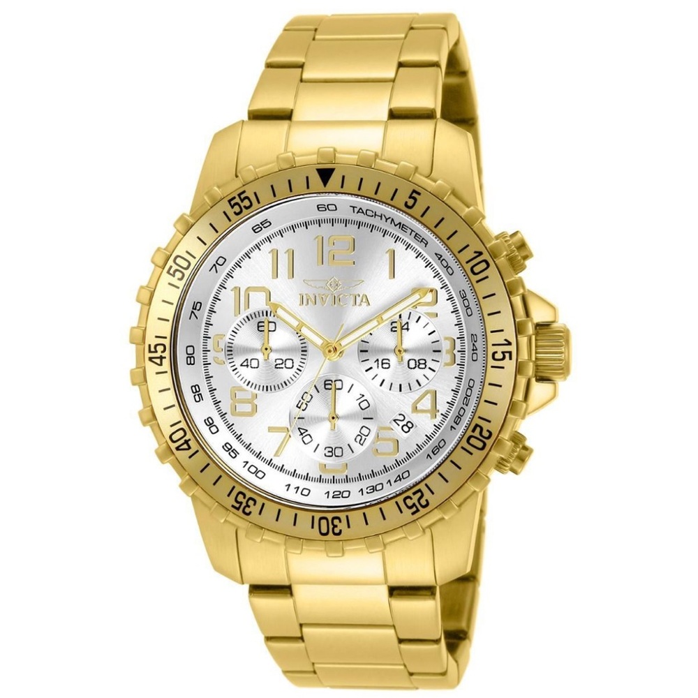 New in Box Invicta Gold Tone Men's Watch - Picture 1 of 5